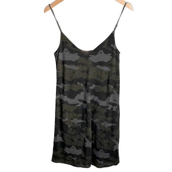 ATM Camo Tank lined Slip Dress Size XS - Picture 1 of 7